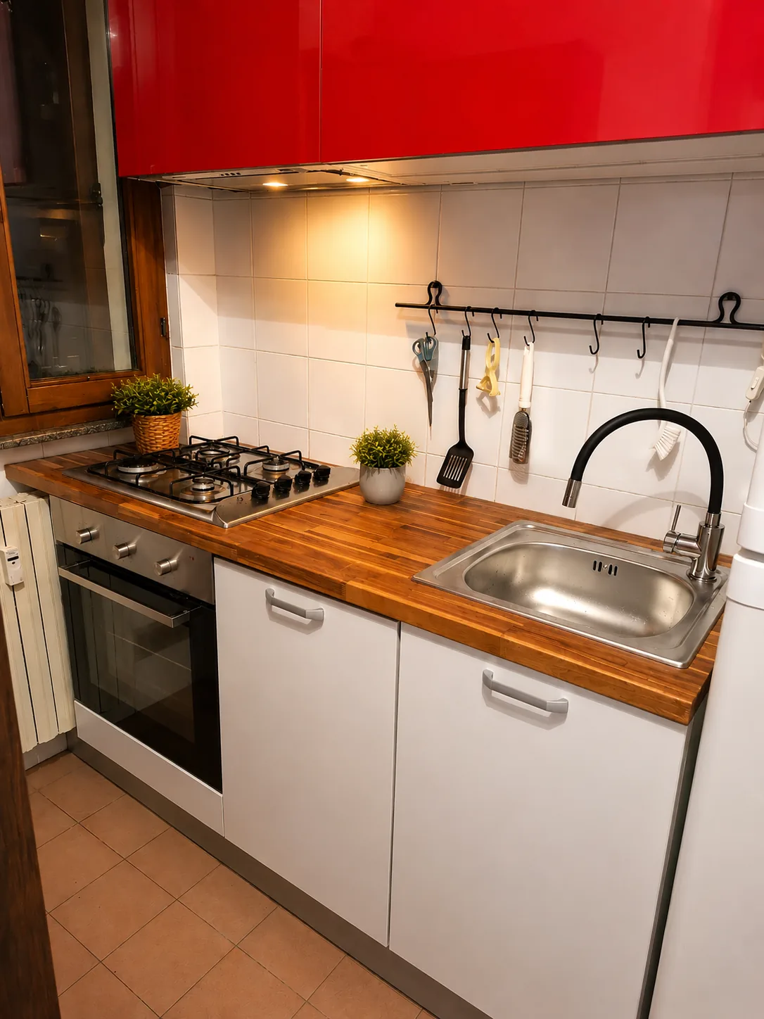 Cucina attrezzata della suite